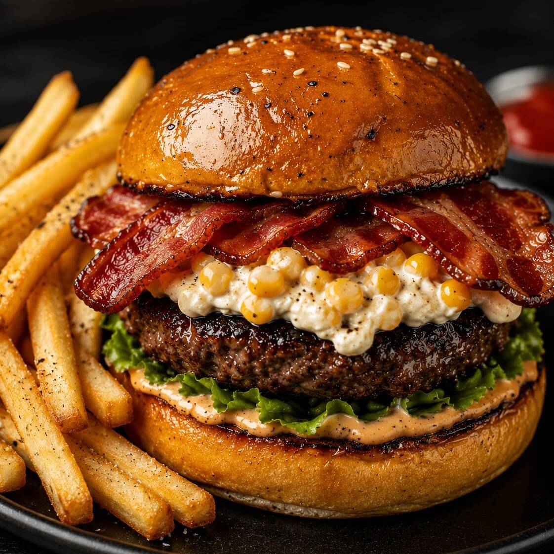 Hamburguesa Cream Fusión