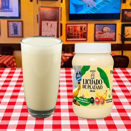 Licuado de Platano 500 ml