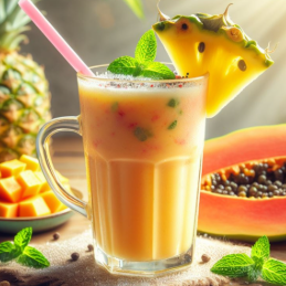 Jugo de Papaya con Piña 21 oz