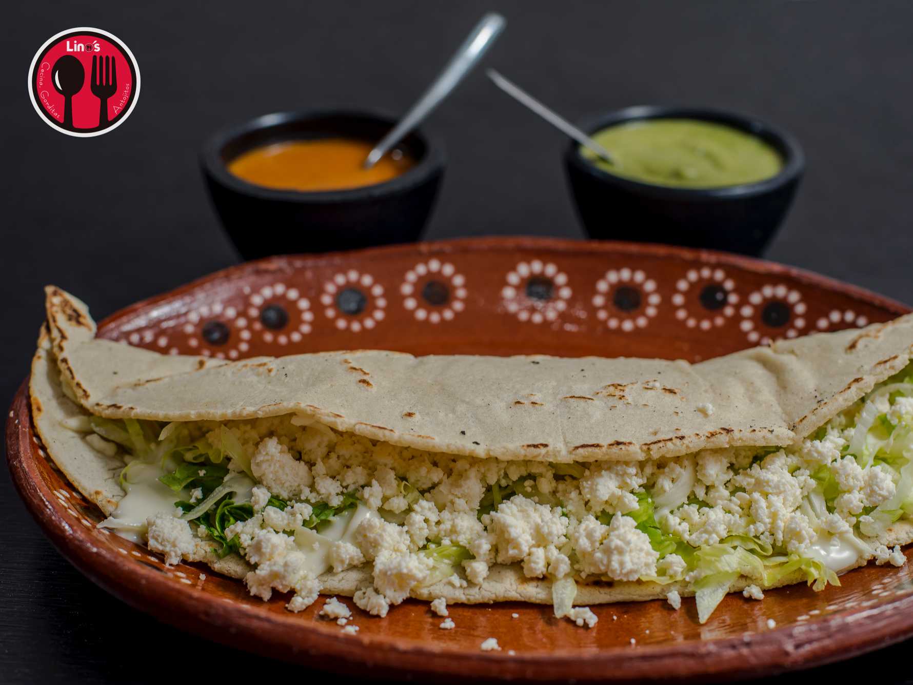 Quesadilla gigante con Carne Deshebrada