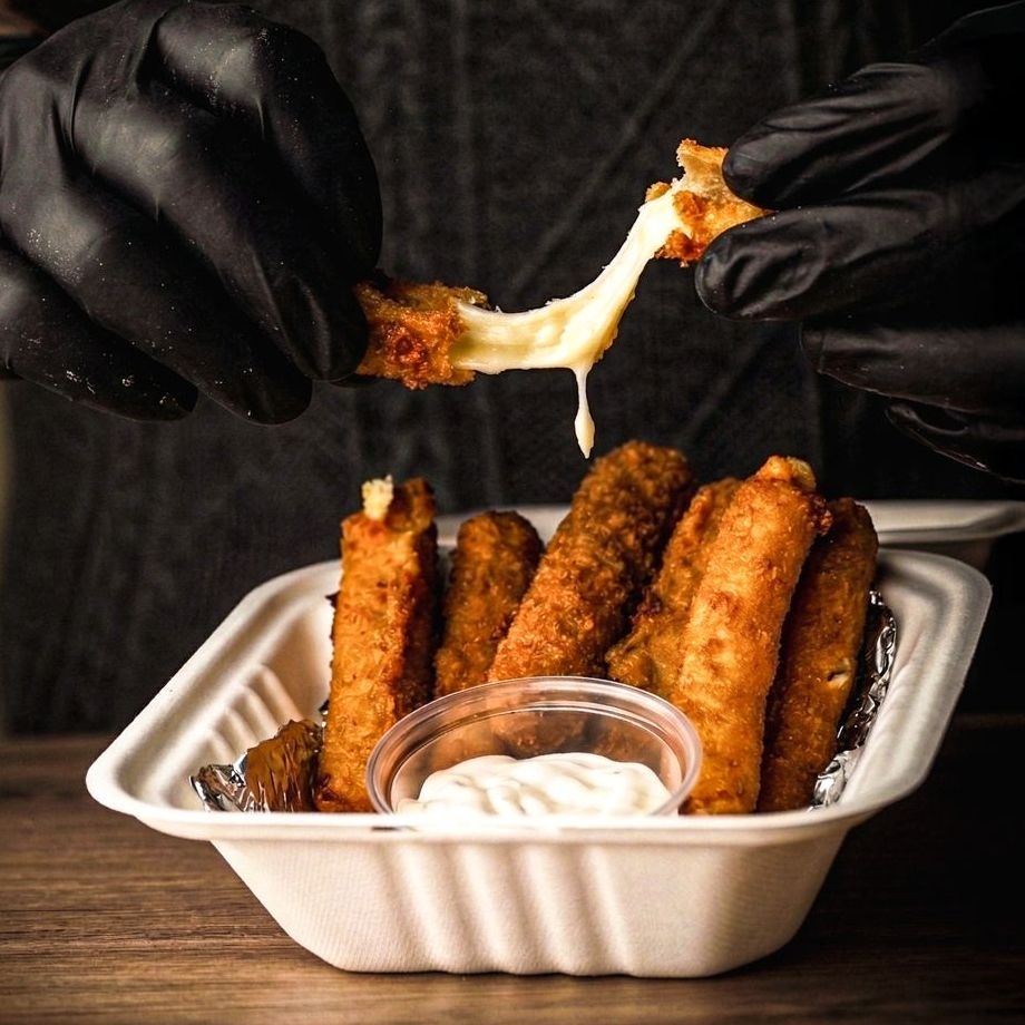 Dedos de Queso más Aderezo Ranch