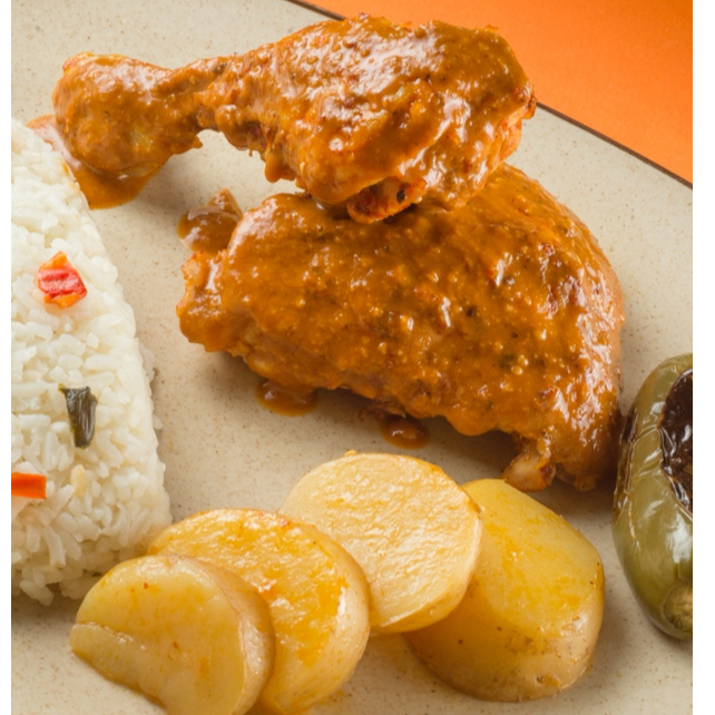 1/4 DE POLLO