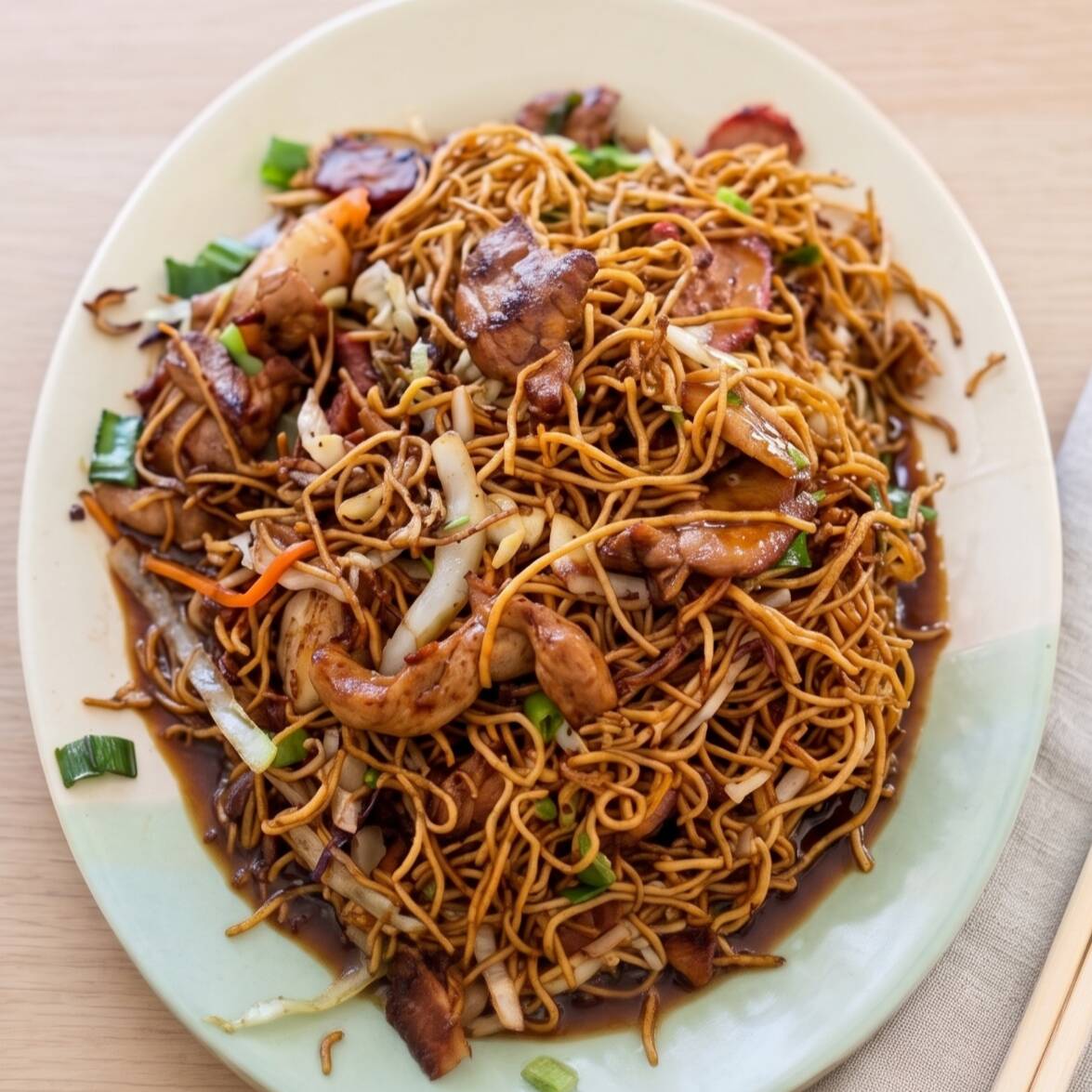 35. Chop Suey en Salsa Especial de la Casa