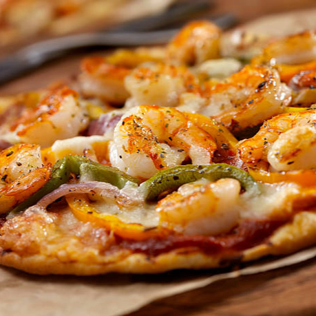 Pizza de Camarón Italian-Japan Sin Picante 4 Reban