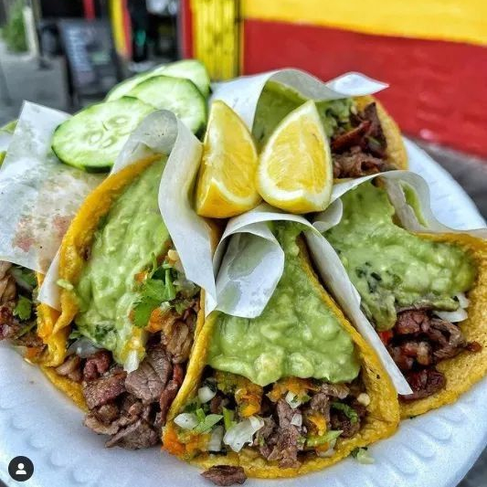 5 Tacos de Costilla Blanca