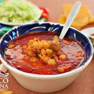 1 Litro de Pozole Rojo