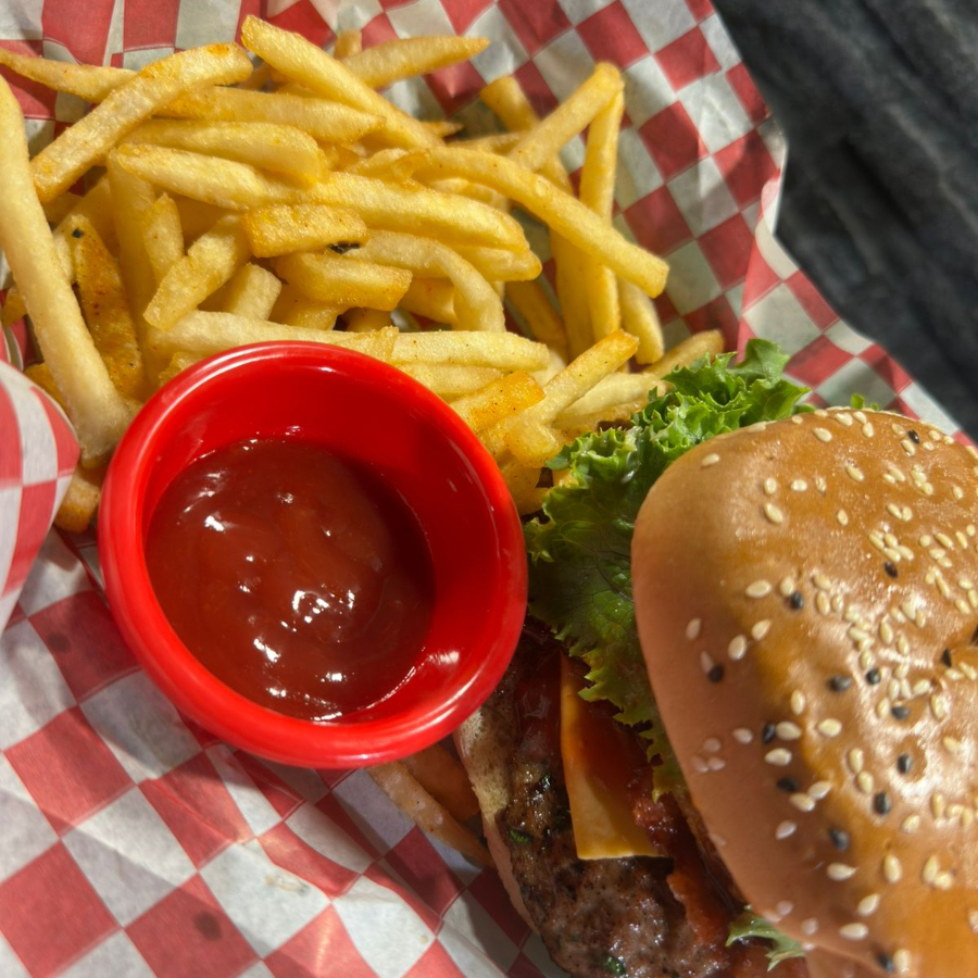 Hamburgesa BBQ