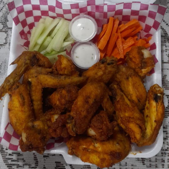 Alitas Naturales 15 Pzas