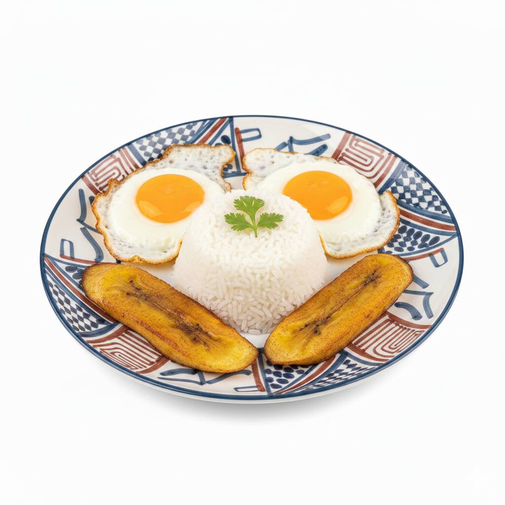 Arroz a la cubana