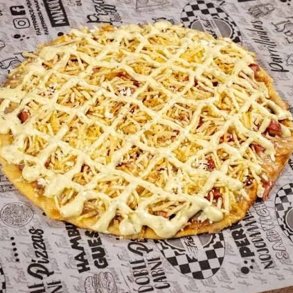 Pizza Perro Small 27Cm + POSTOBON Manzana
