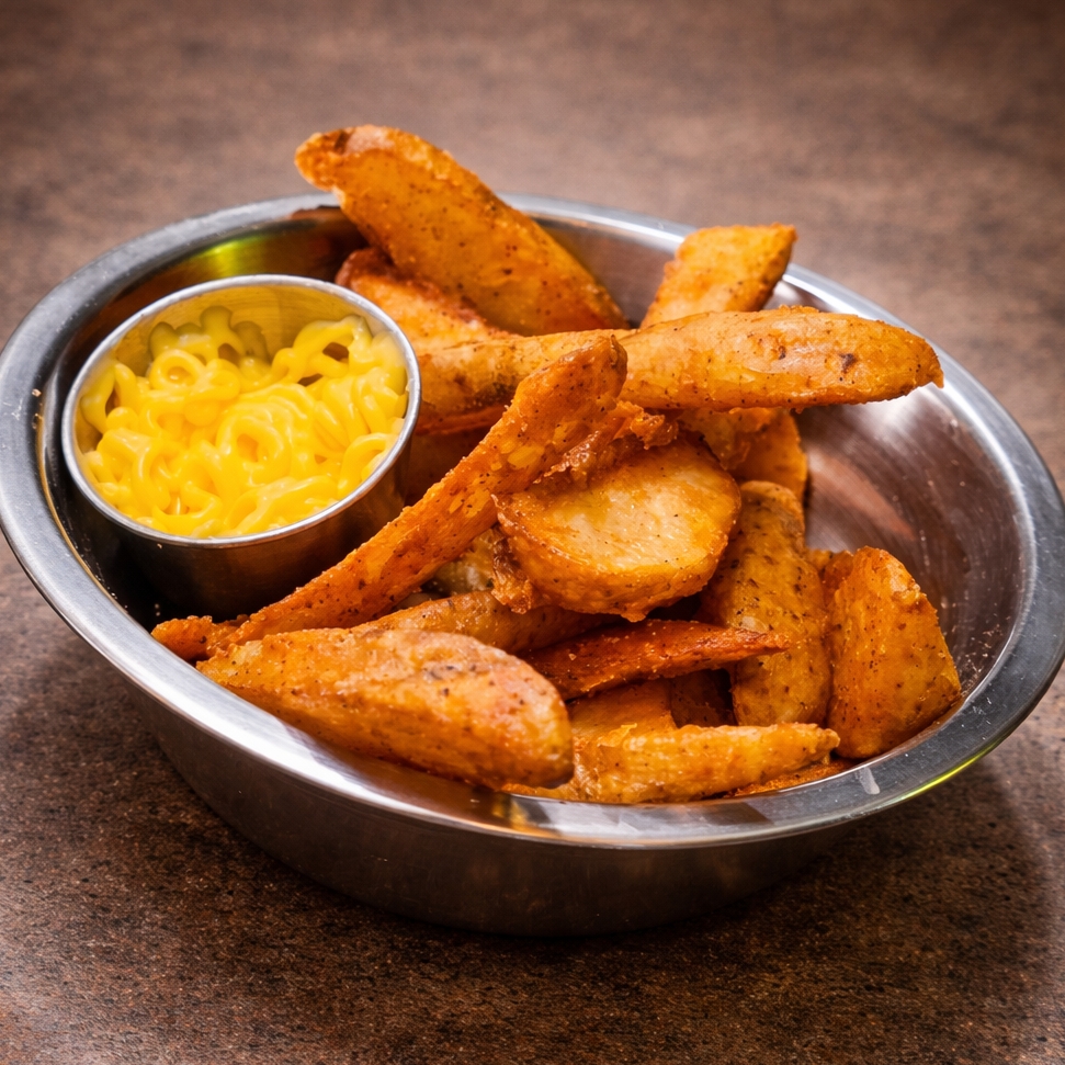 Papas Gajos con Queso