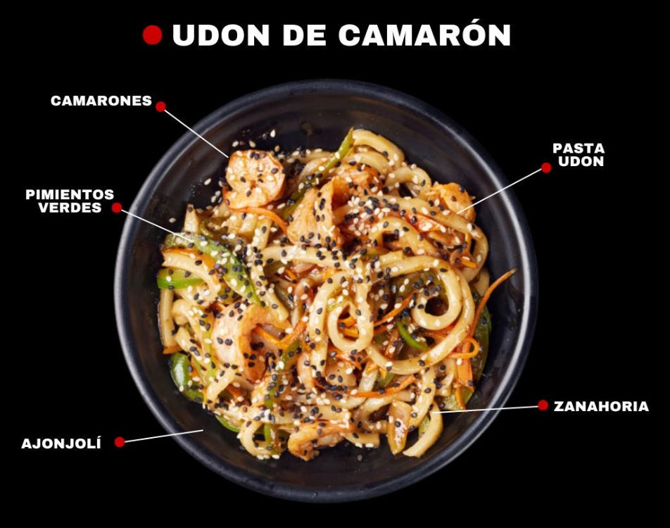 Udon De  Camarón