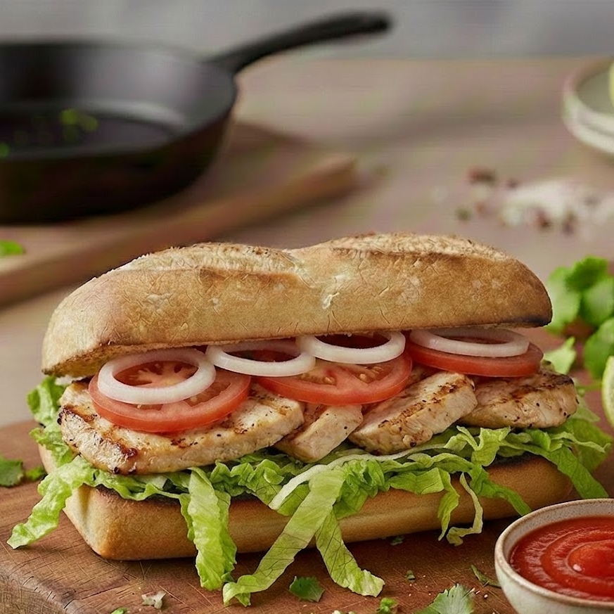 Lonche De Milanesa De Pollo