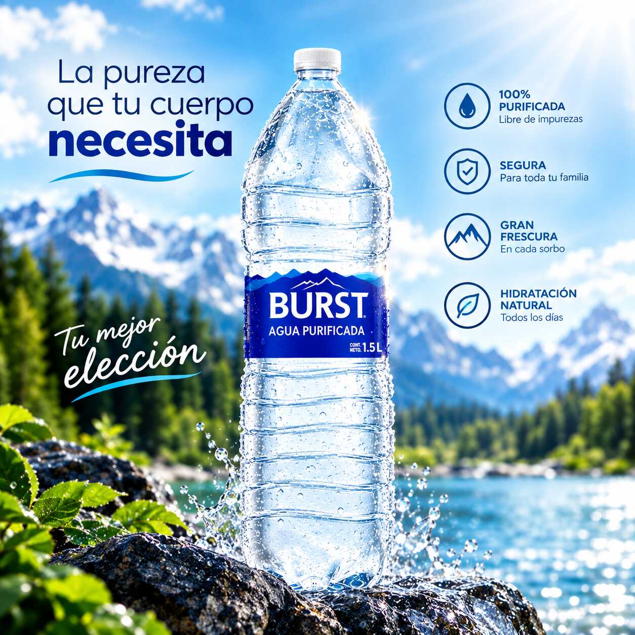 Agua Natural 1.5 L