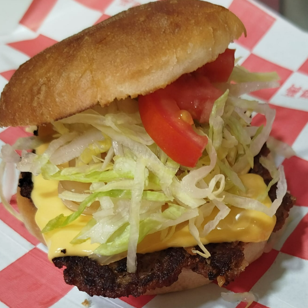 Lonche Hamburguesa con Queso