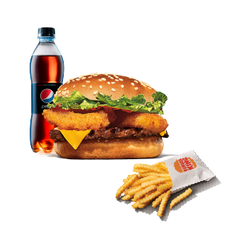 Combo BBQ Burger
