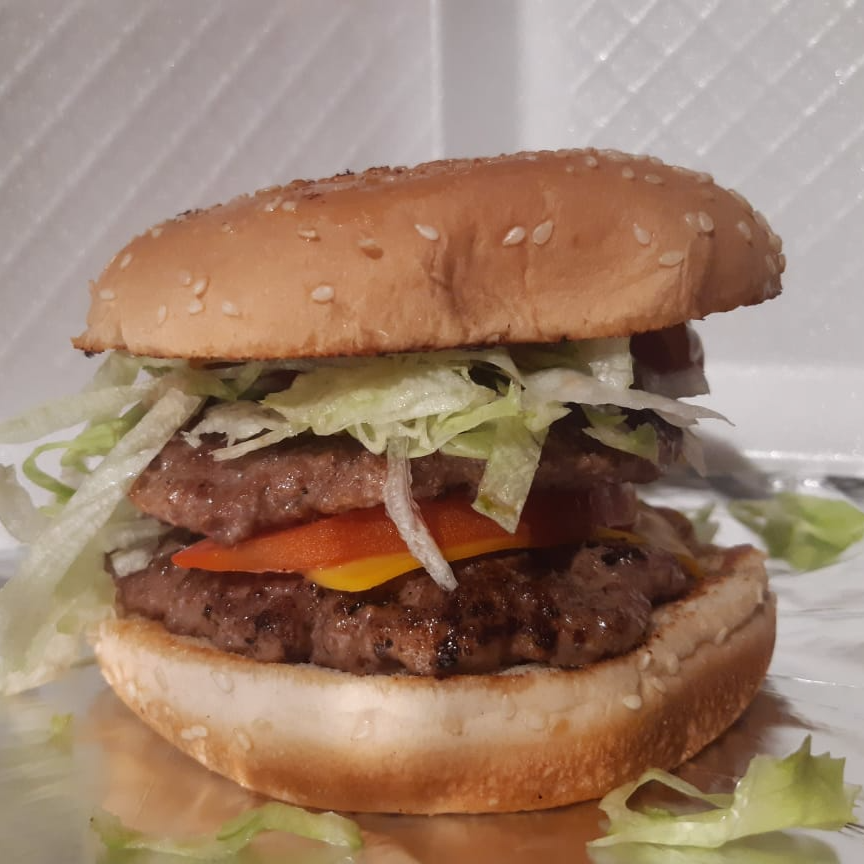 Hamburguesa Clásica Doble