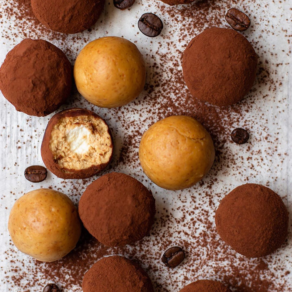 TRUFAS DE TIRAMISU'