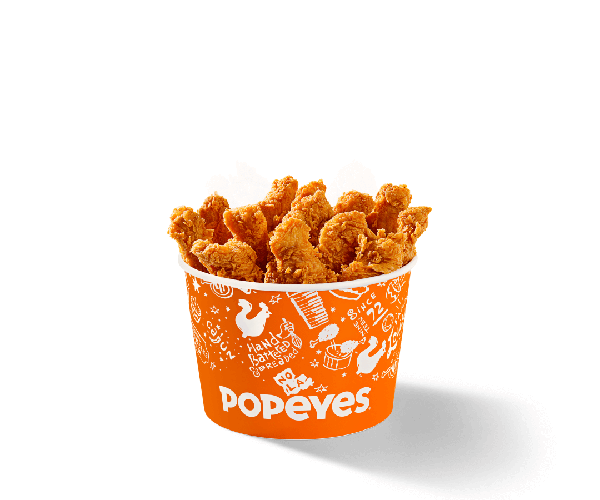 12 Tiras de Filé crocantes 100% peito de frango, com tempero a sua escolha.

*Para garantir a qualidade na entrega o envio é feito em caixas e não em baldes.