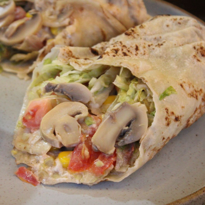 Shawarma vegetariano