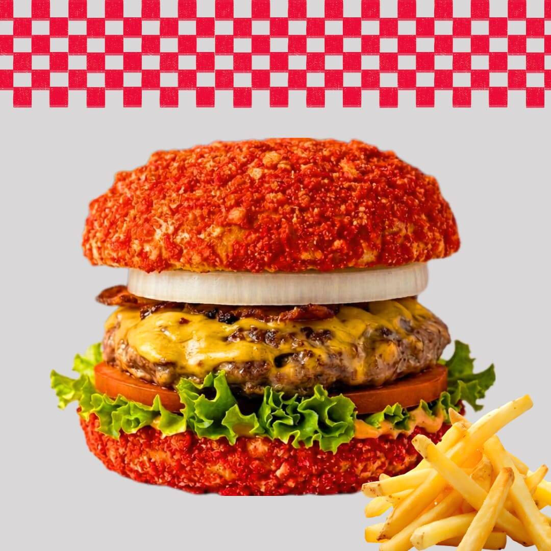 Flamin Hot Burger