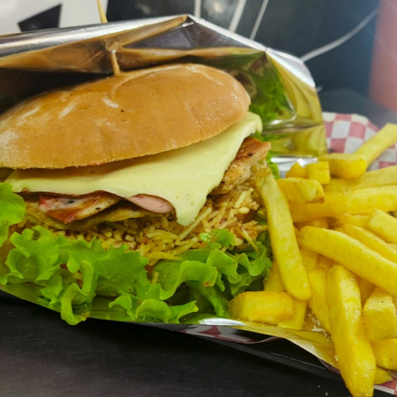 Hamburguesa de pollo