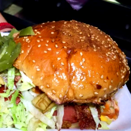 HAMBURGUESA SENCILLA