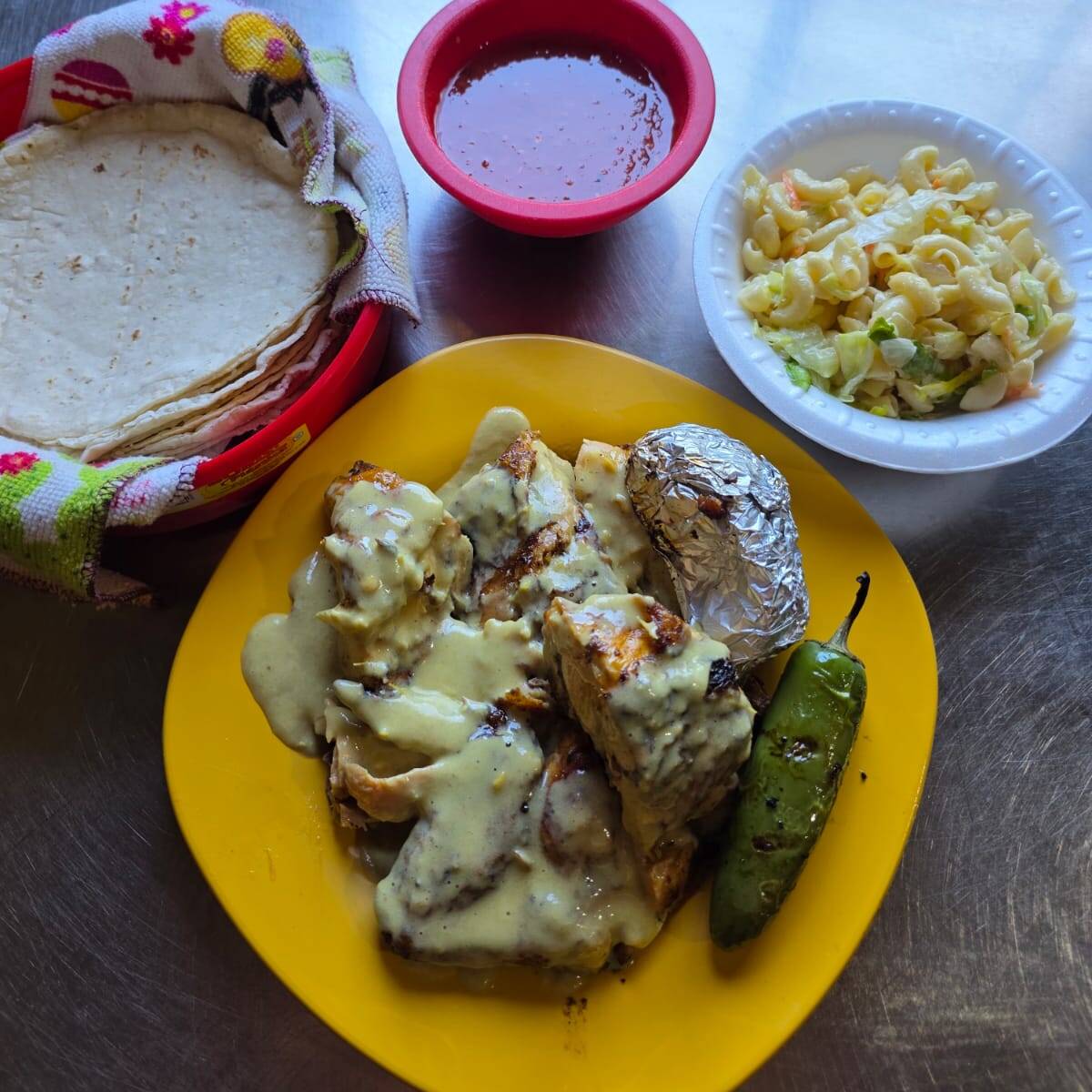 MEDIO POLLO JALAPEÑO