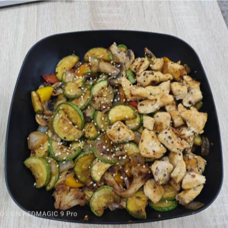 Teppanyaki Camarón
