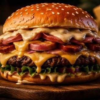 Hamburguesa Cheese Bomb