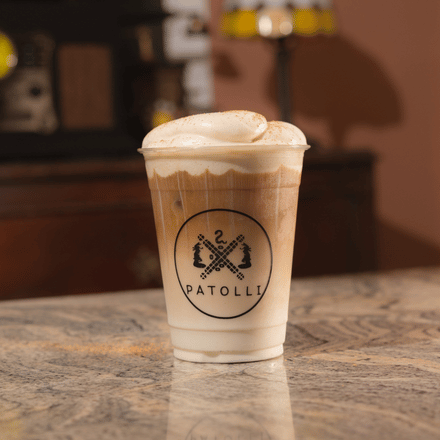 Latte con Foam de Plátano