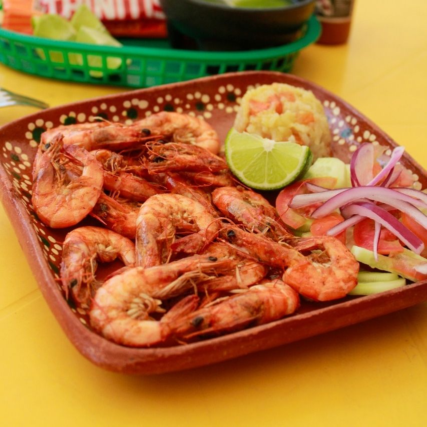 Camarones al Mojo de Ajo