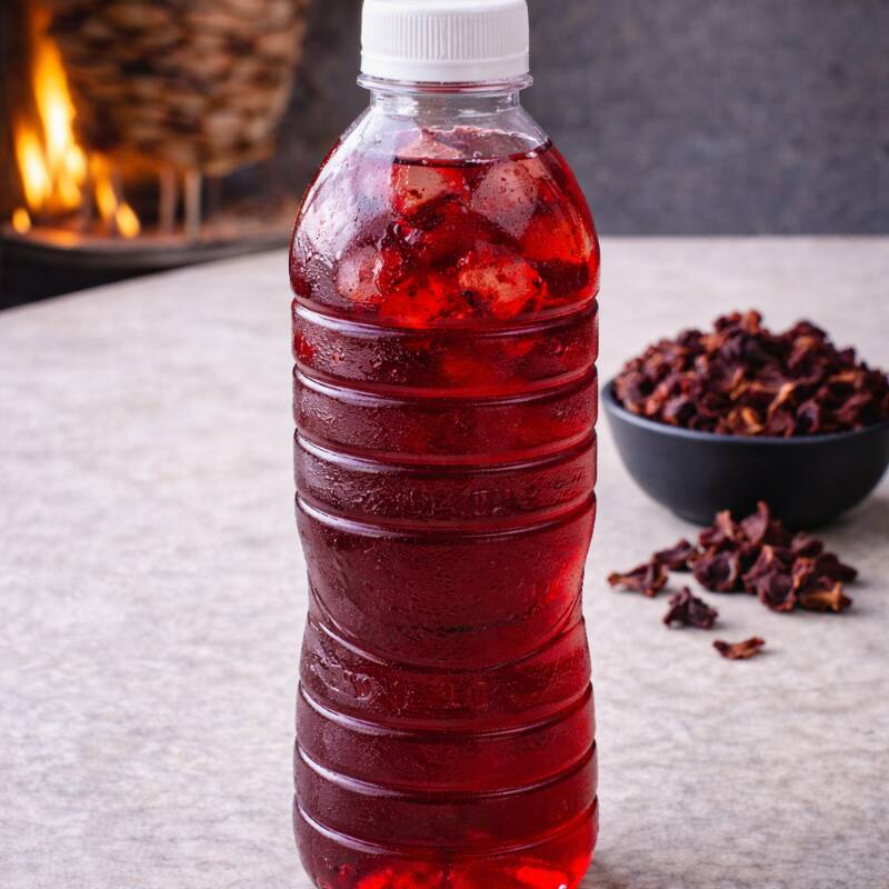 Agua de Jamaica 500 ml.