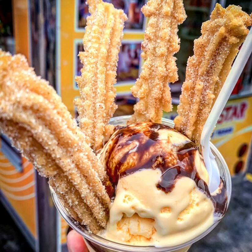 Churro con Nieve*fs