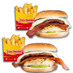 Combo 2 hamburguesas especiales + 2 papas