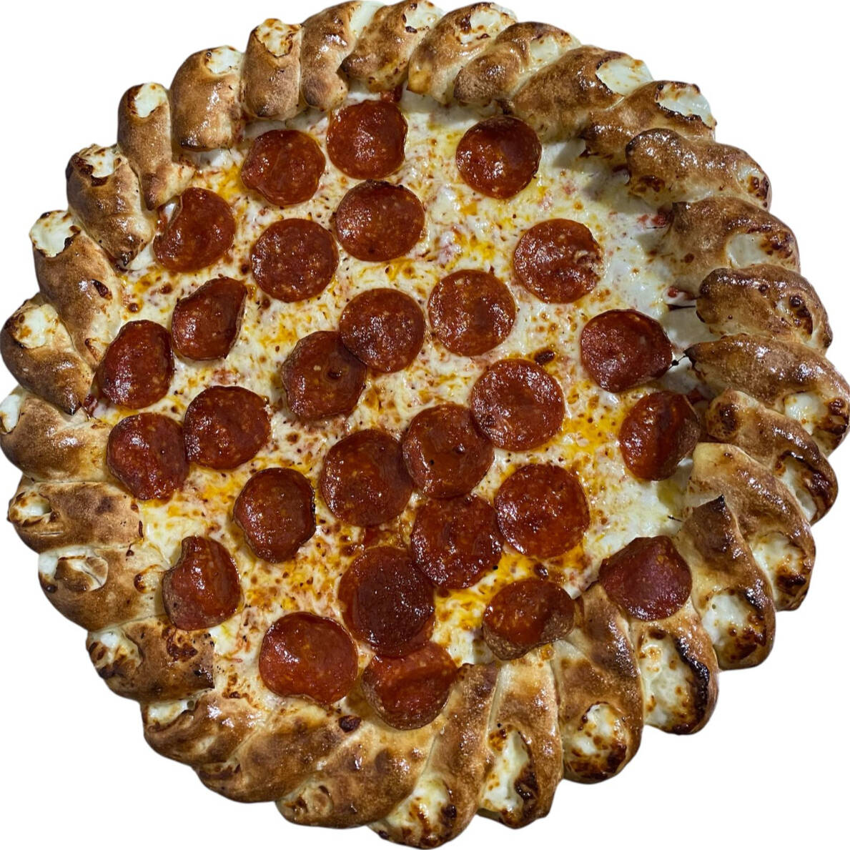 Pizza Grande Peperonni Bites Rellenos en El Borde