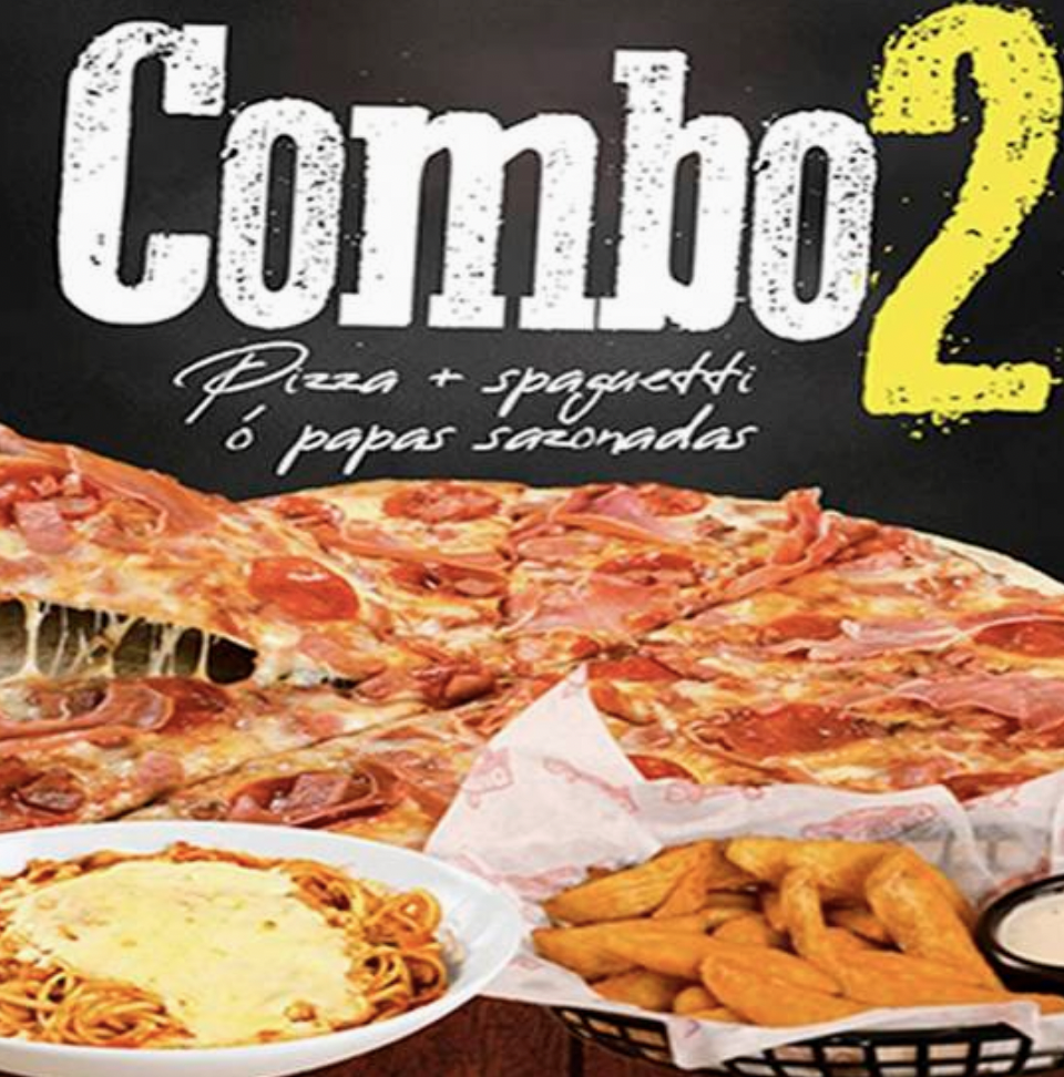 Pizza + Pasta o Sazonadas
