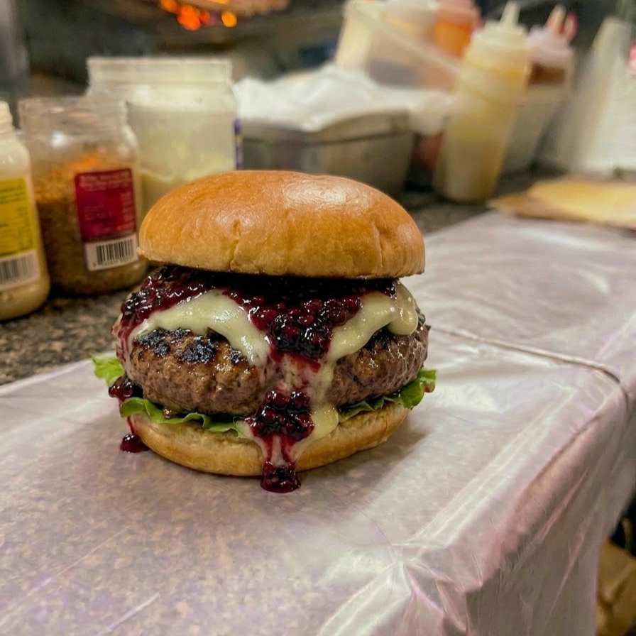 Hamburguesa High Choice Angus Frutos Rojos