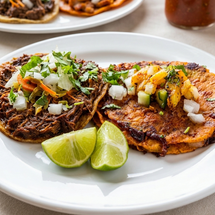 Combo volteado con queso y quesadilla gratis 😋