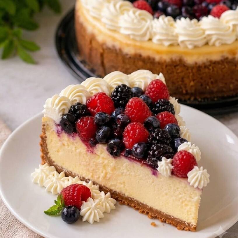 Cheesecake de Frutos Rojos