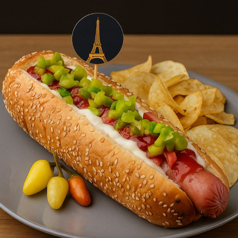 Hot Dog con Salchicha 1/4 de Lb