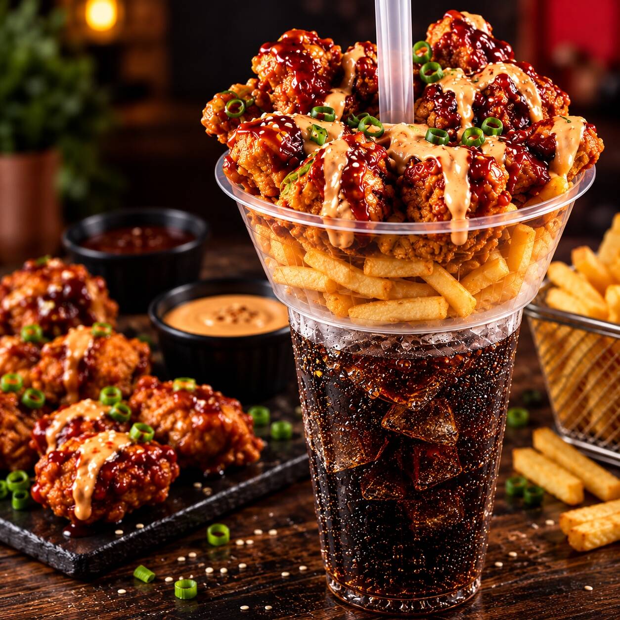 Vaso Botanero Sushirilla (Boneless)