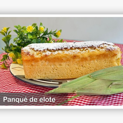 Panqué de elote (1 rebanada)