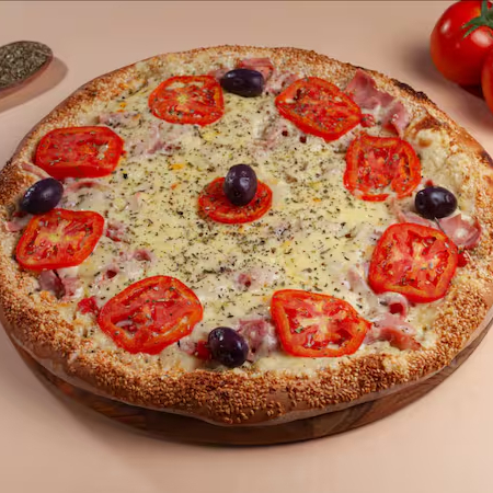molho mussarela presunto tomate
