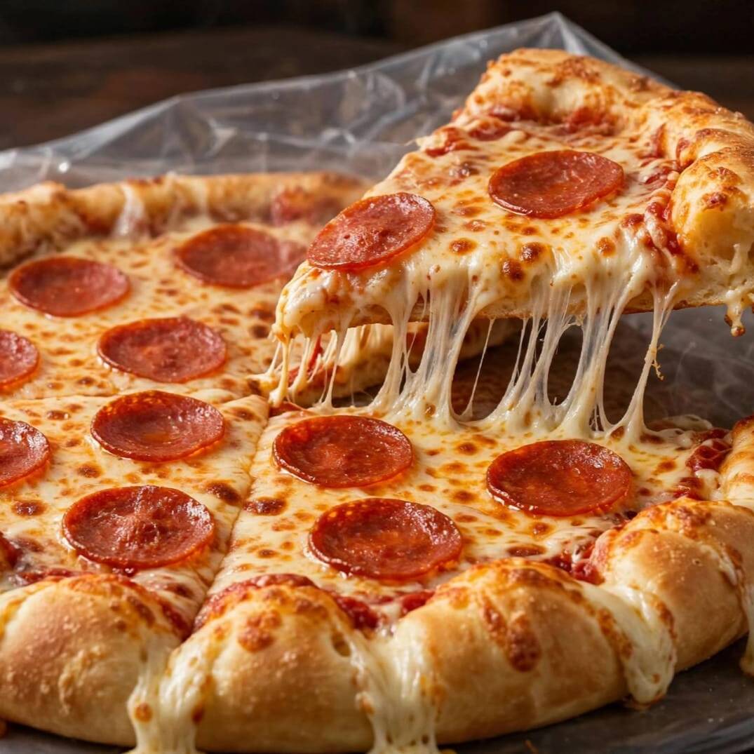 Pizza Pepperoni Orilla Rellena