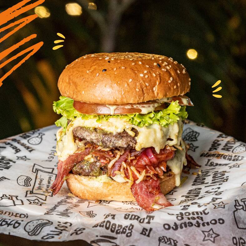 Hamburguesa Doble Carne