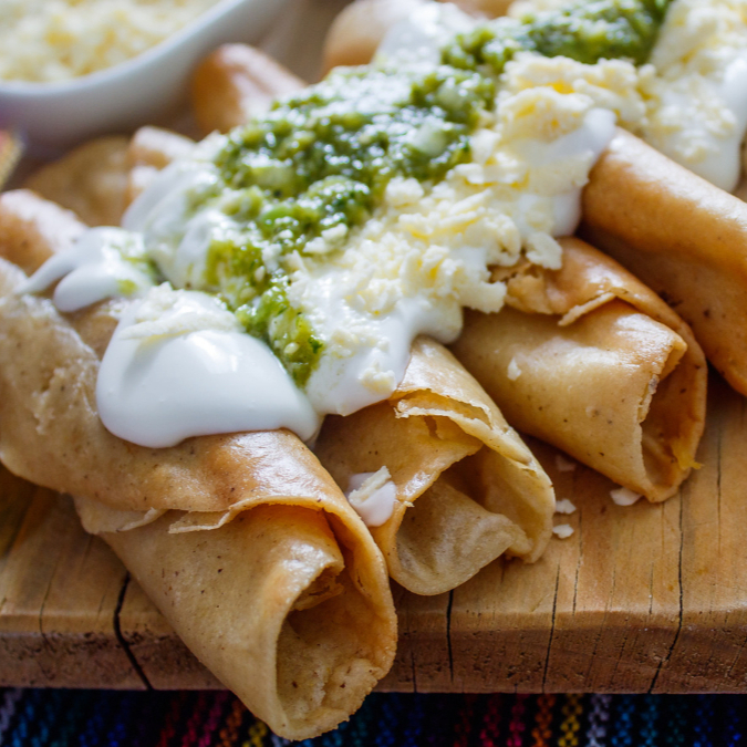 Tacos dorados