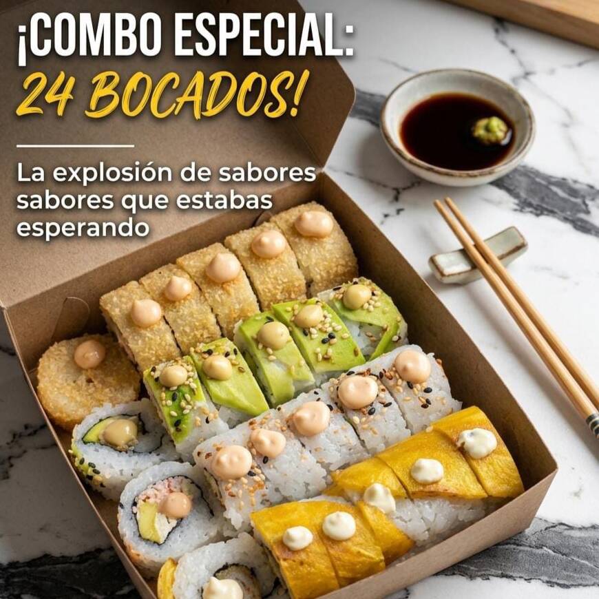 Combo 24 Bocados
