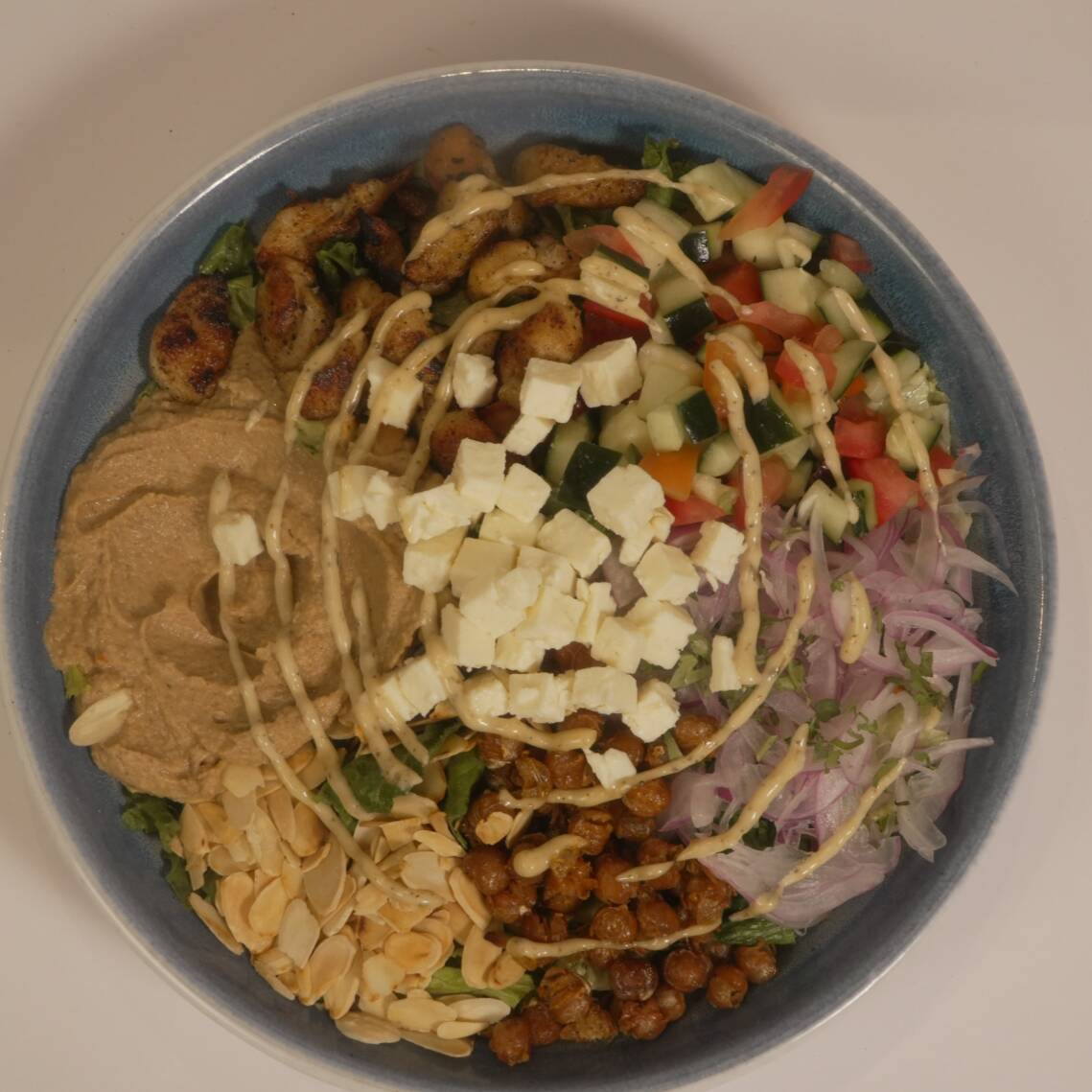 Ensalada Pollo Grek