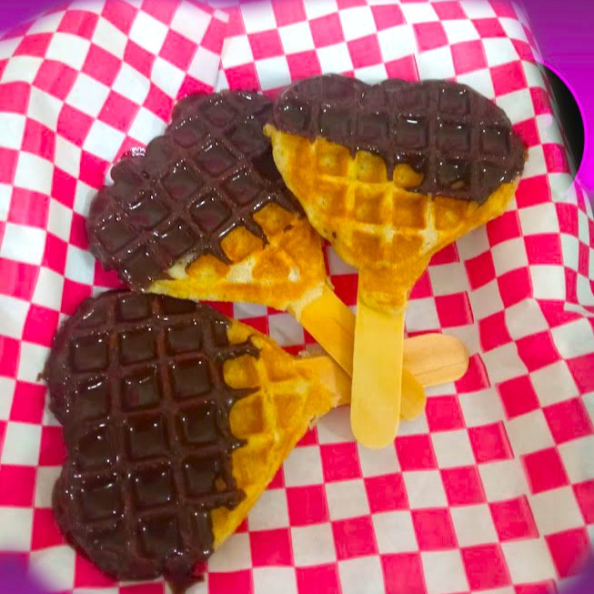 MINI WAFFLES ENAMORADOS❤️❤️